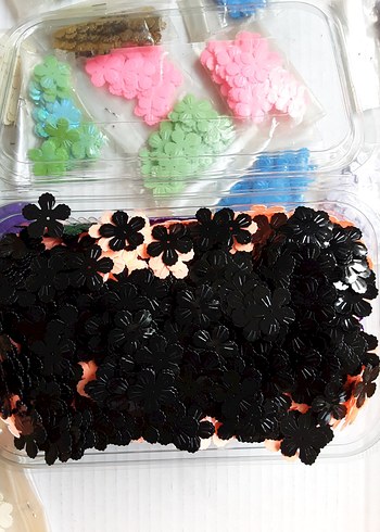 Renkli Çiçek  Süsleri - Görsel 15