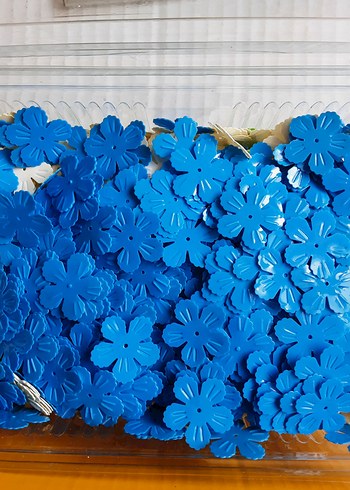 Renkli Çiçek  Süsleri - Görsel 7