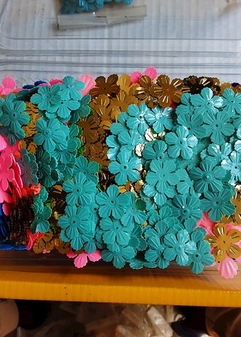 Renkli Çiçek  Süsleri - Görsel 4