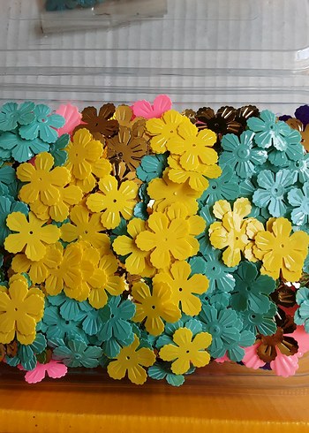 Renkli Çiçek  Süsleri - Görsel 3