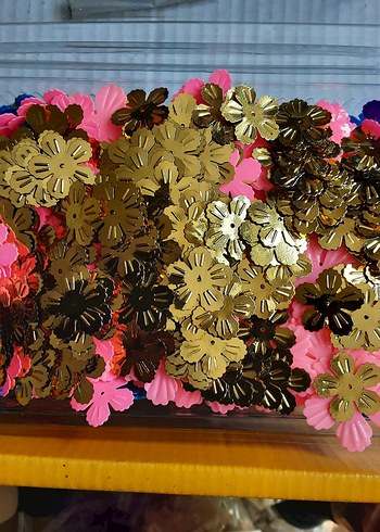 Renkli Çiçek  Süsleri - Görsel 5