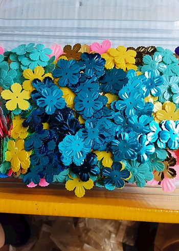 Renkli Çiçek  Süsleri - Görsel 2