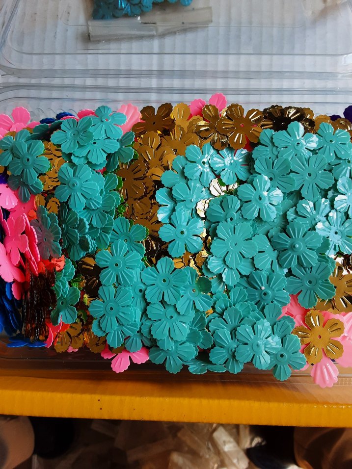 Renkli Çiçek  Süsleri - Görsel 4