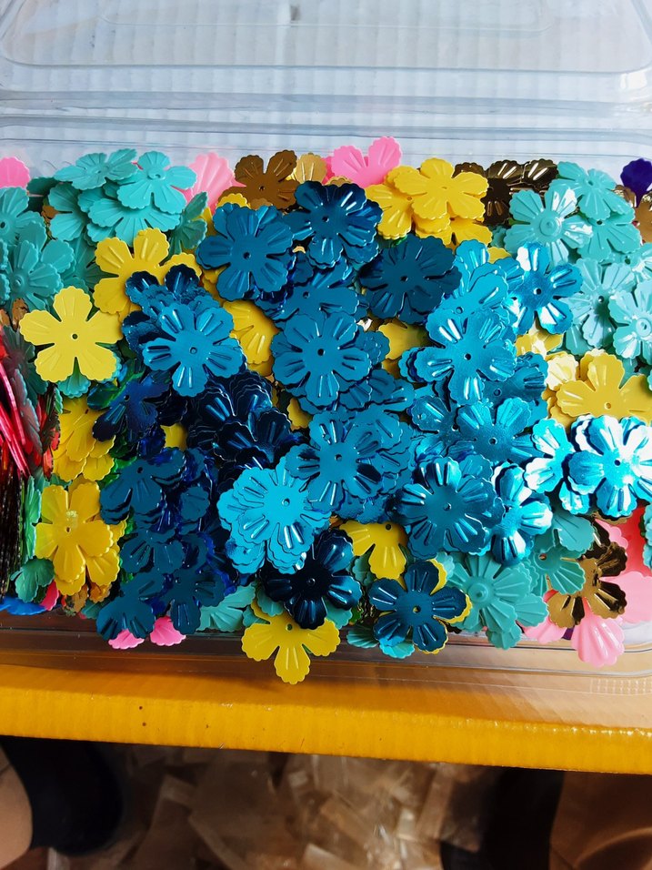 Renkli Çiçek  Süsleri - Görsel 2