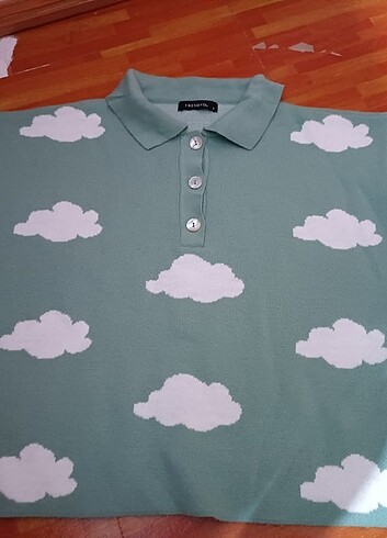 Trendyol & Milla Mint Bulutlu Kazak