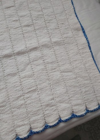 Çocuklar için beyaz battaniye - Görsel 2