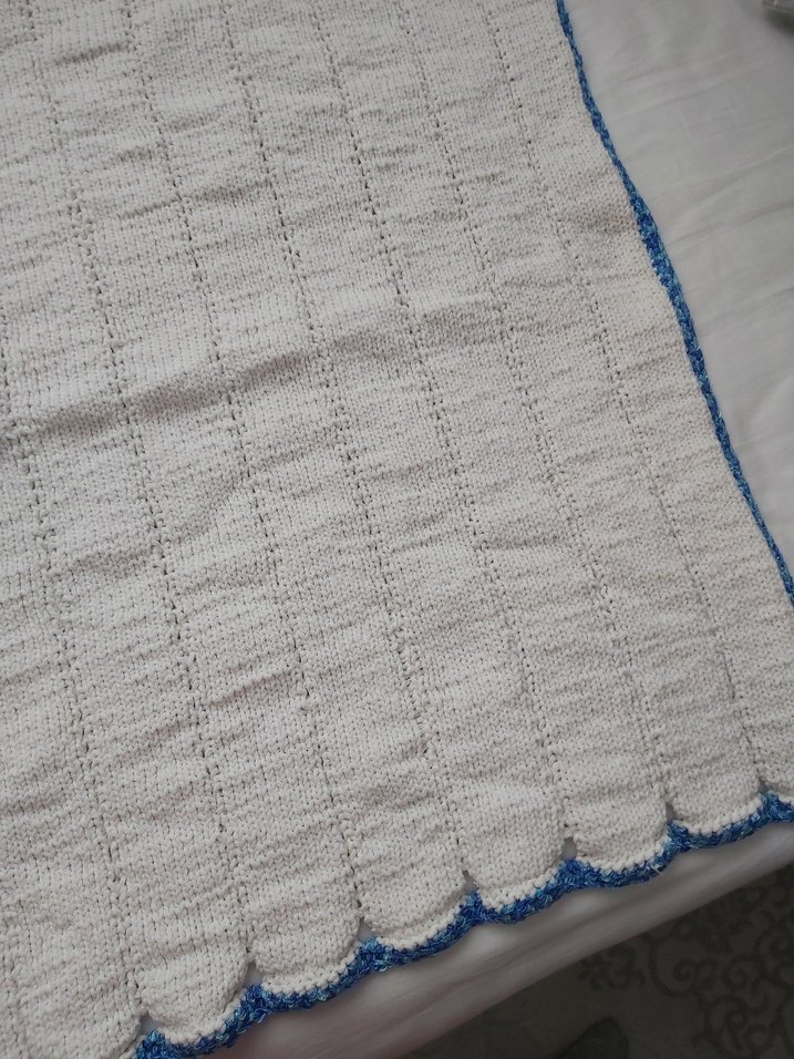 Çocuklar için beyaz battaniye - Görsel 2