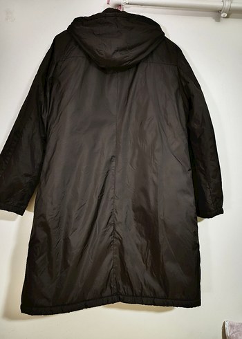 Siyah Uzun Fermuarlı  Mont - Görsel 2