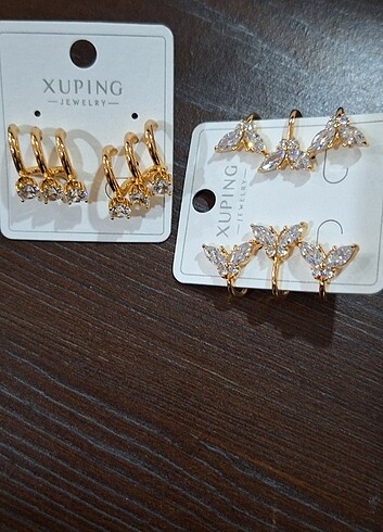 İki adet xuping küpe 