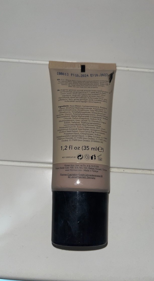 Flormar BB Krem SPF 20 Beige - Görsel 3