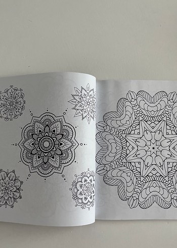 Büyükler İçin Mandala Boyama Kitabı - Görsel 3