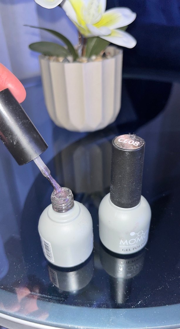 MOMO Beyaz Jel Oje - Görsel 2