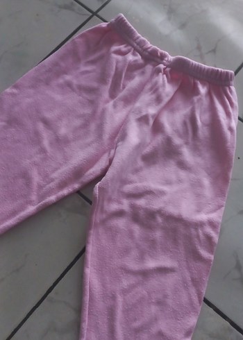 Pembe Rahat Kesim Kız Tayt - Görsel 2