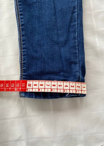 Kadın Mavi Elastik Normal Boy Denim Jean - Görsel 2