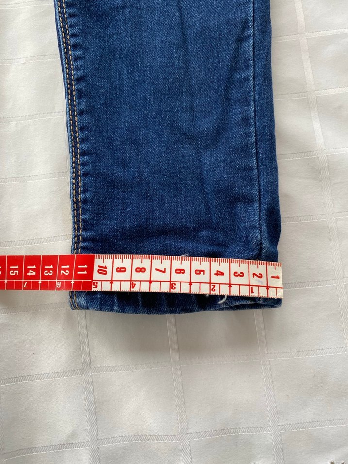 Kadın Mavi Elastik Normal Boy Denim Jean - Görsel 2