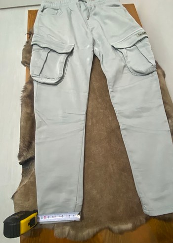 Yeşil Slim Kesim Kargo Pantolon - Görsel 2