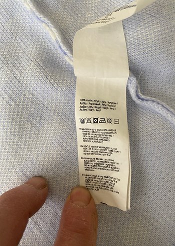 Düğmeli Beyaz Midi Kadın Hırka - Görsel 6