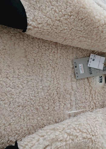 Kürk Detaylı Siyah Deri Biker Ceket - Görsel 9