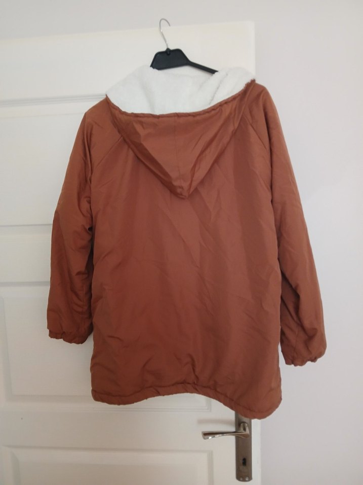 bayan içi kürklü mont - Görsel 2