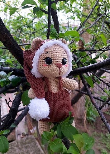  Beden Renk Amigurumi oyuncak ayı.