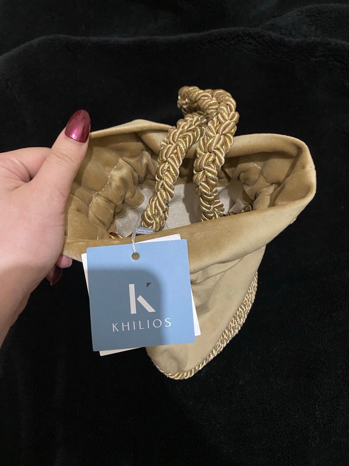 Khilios Altın Renk Bebek Sling - Görsel 2