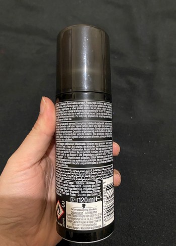 Schwarzkopf Koyu Kahverengi saç Spreyi - Görsel 2