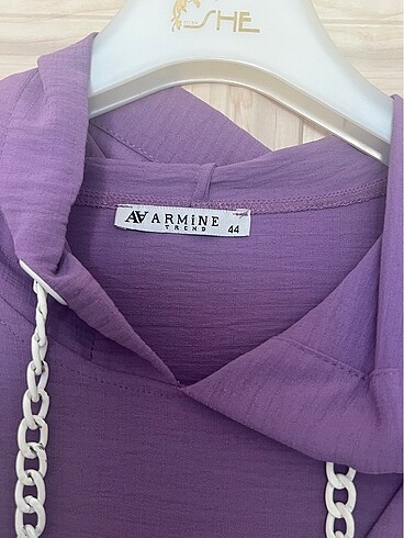 44 Beden mor Renk Armine tunik