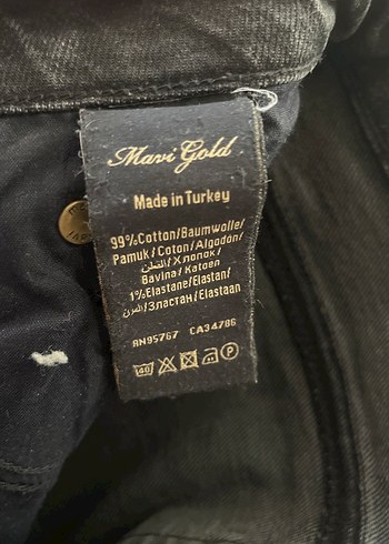 Mavi mom jean - Görsel 3