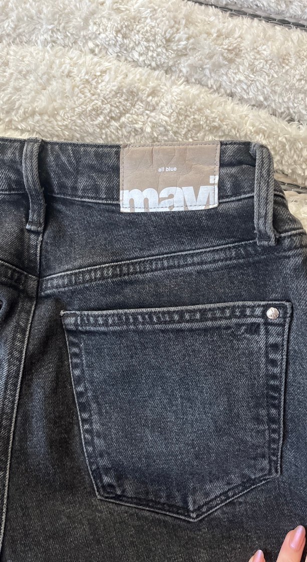 Mavi mom jean - Görsel 2