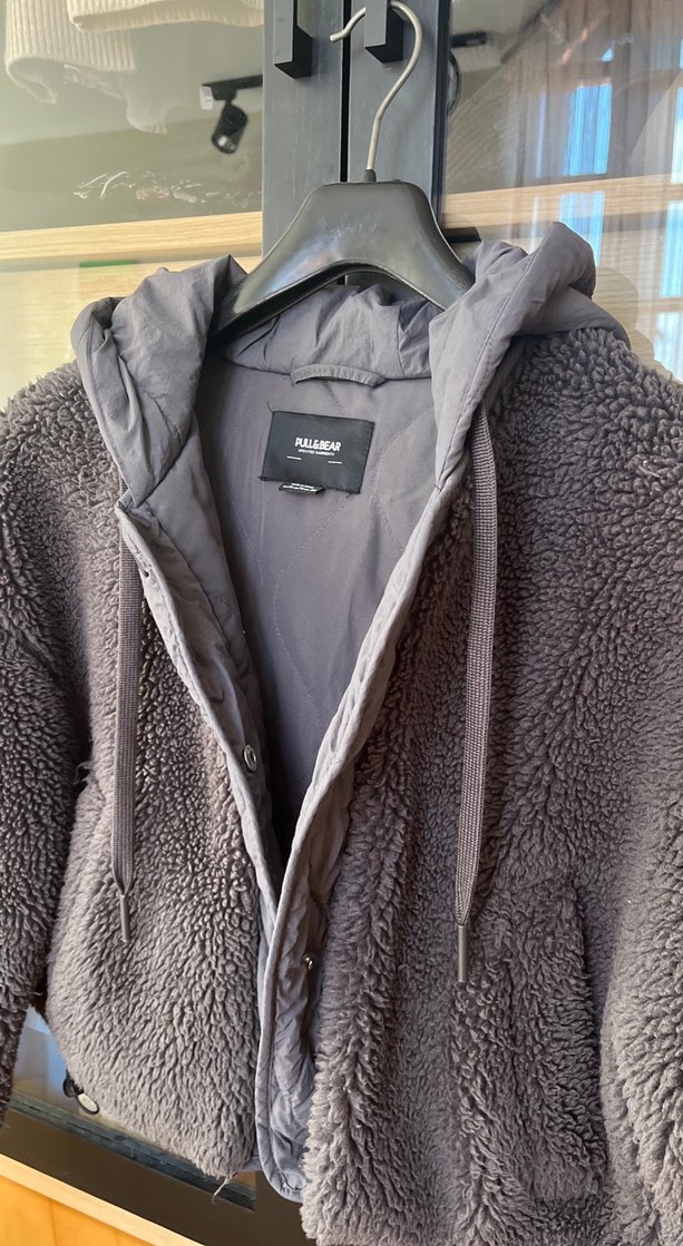 Pull and Bear Gri Peluş - Görsel 2