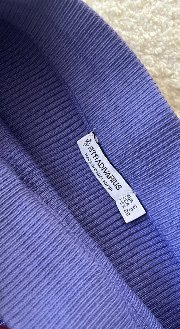 Stradivarius Triko Uzun Etek - Görsel 3