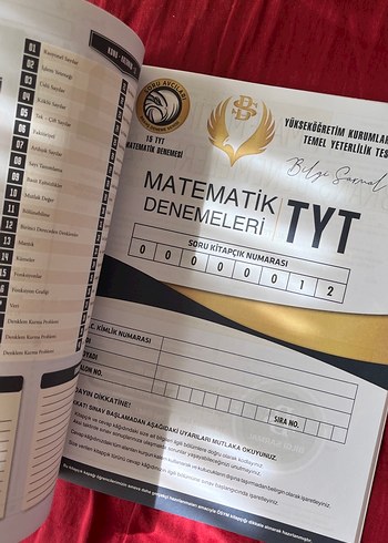  Beden Renk Matematik TYT Branş Denemeleri 15x40