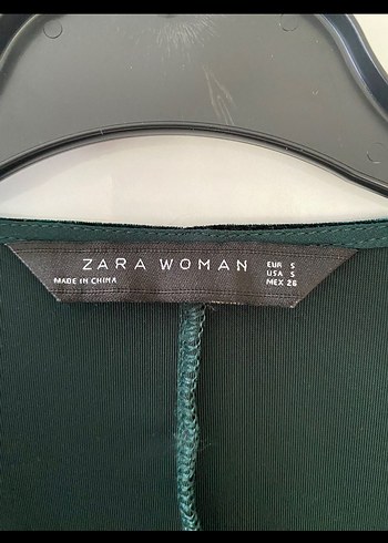 Zara Zara kadife Elbise