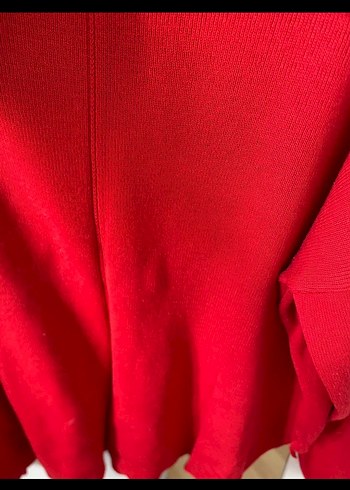 Kadın Kırmızı Kazak - Görsel 3