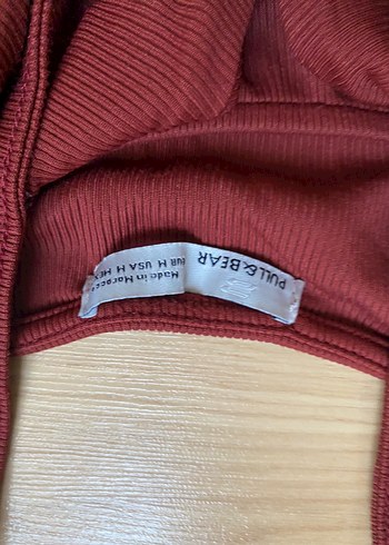 Pull and Bear Bordo Strappy Midi Elbise