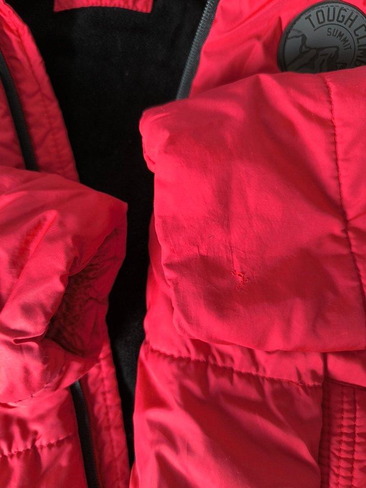 DeFacto Erkek Çocuk Koyu Kırmızı Düğmeli Mont - Görsel 4