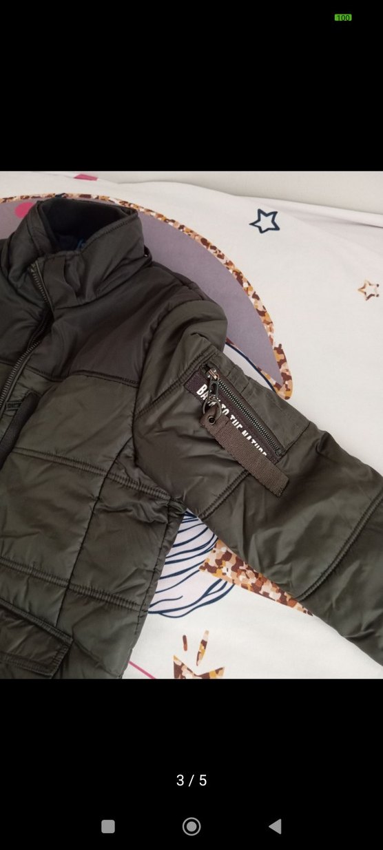 LCW Gri Erkek Çocuk Fermuarlı Streetwear Mont - Görsel 5