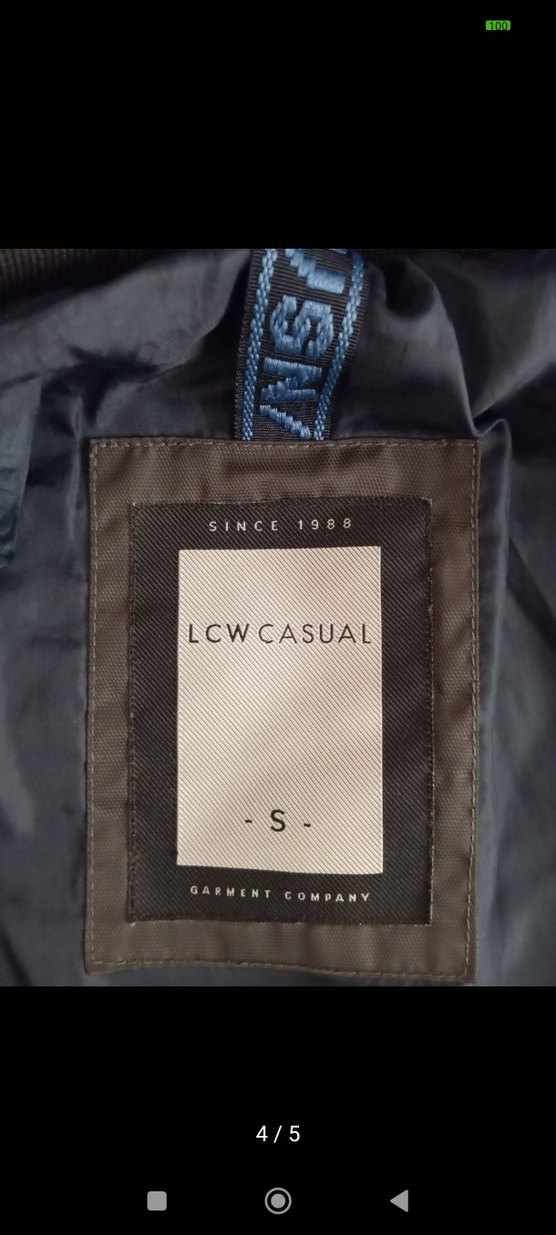 LCW Gri Erkek Çocuk Fermuarlı Streetwear Mont - Görsel 4