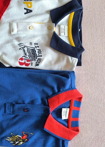 U.S. Polo Assn. Erkek Çocuk Renkli Polo Tişört
