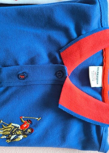 U.S Polo Assn. U.S. Polo Assn. Erkek Çocuk Renkli Polo Tişört