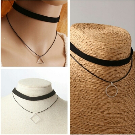 Siyah choker 