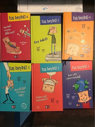 Tuş Beyinli 6 kitap set