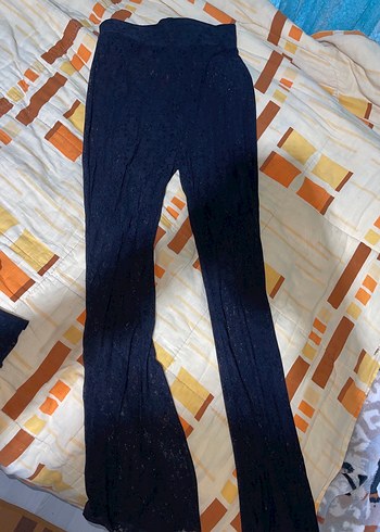 Kadın Lacivert Triko Uzun Kollu Kazak ikili takım - Görsel 2