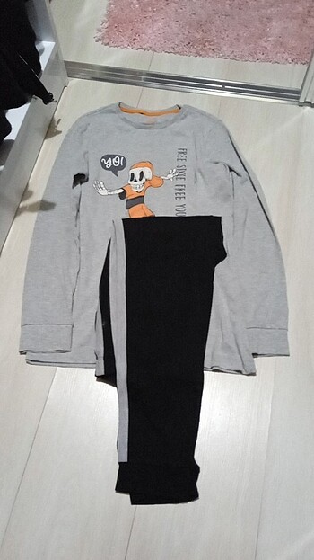 LCW 12/13yas erkek pijama takım 
