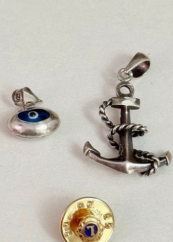 925 AYAR GÜMÜŞ KOLYE UCU - Görsel 2