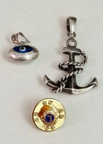 925 AYAR GÜMÜŞ KOLYE UCU - Görsel 5