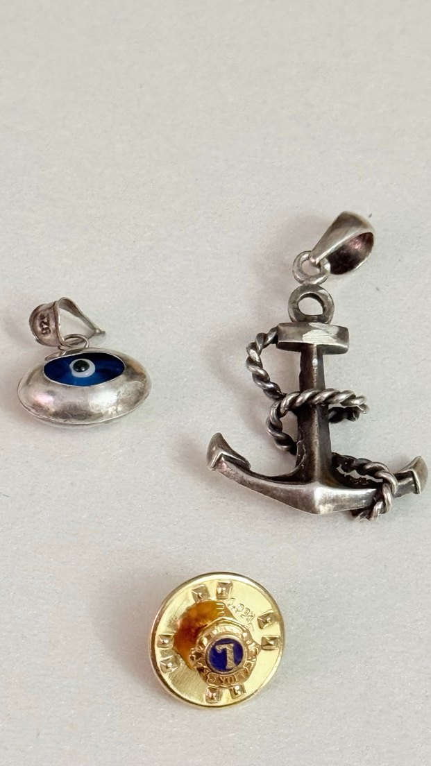 925 AYAR GÜMÜŞ KOLYE UCU - Görsel 2