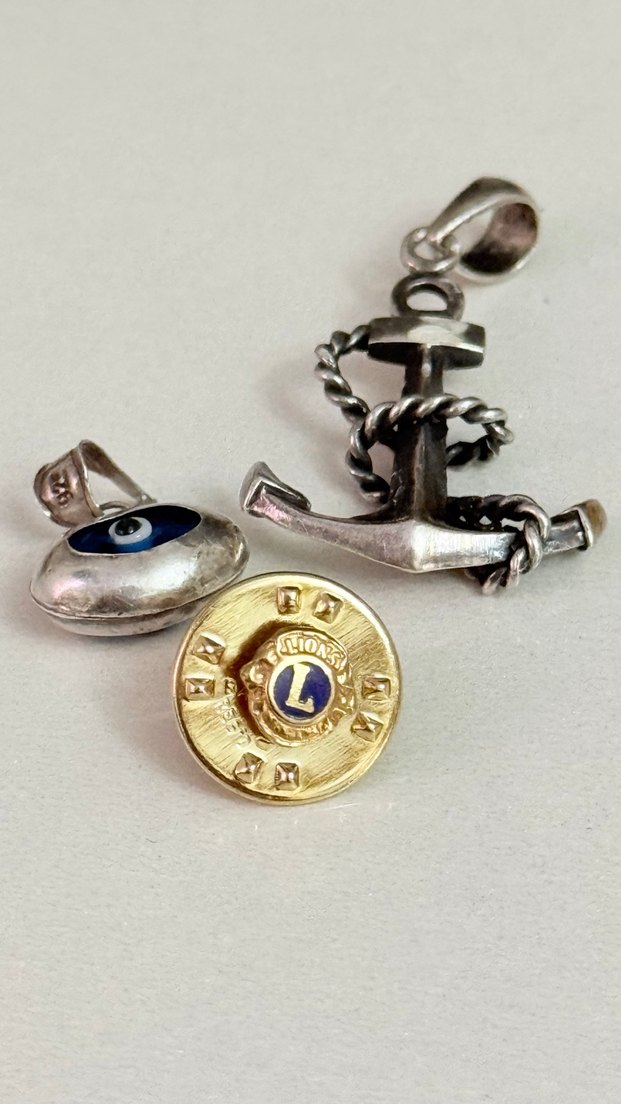 925 AYAR GÜMÜŞ KOLYE UCU - Görsel 4