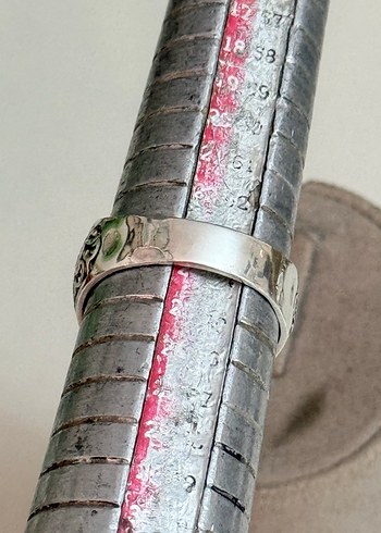 925 AYAR GÜMÜŞ ONİKS TAŞLI YÜZÜK - Görsel 8