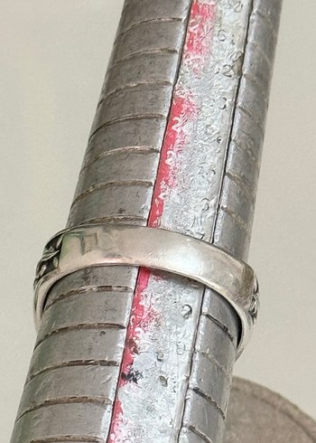 925 AYAR GÜMÜŞ OLTU TAŞLI YÜZÜK - Görsel 7